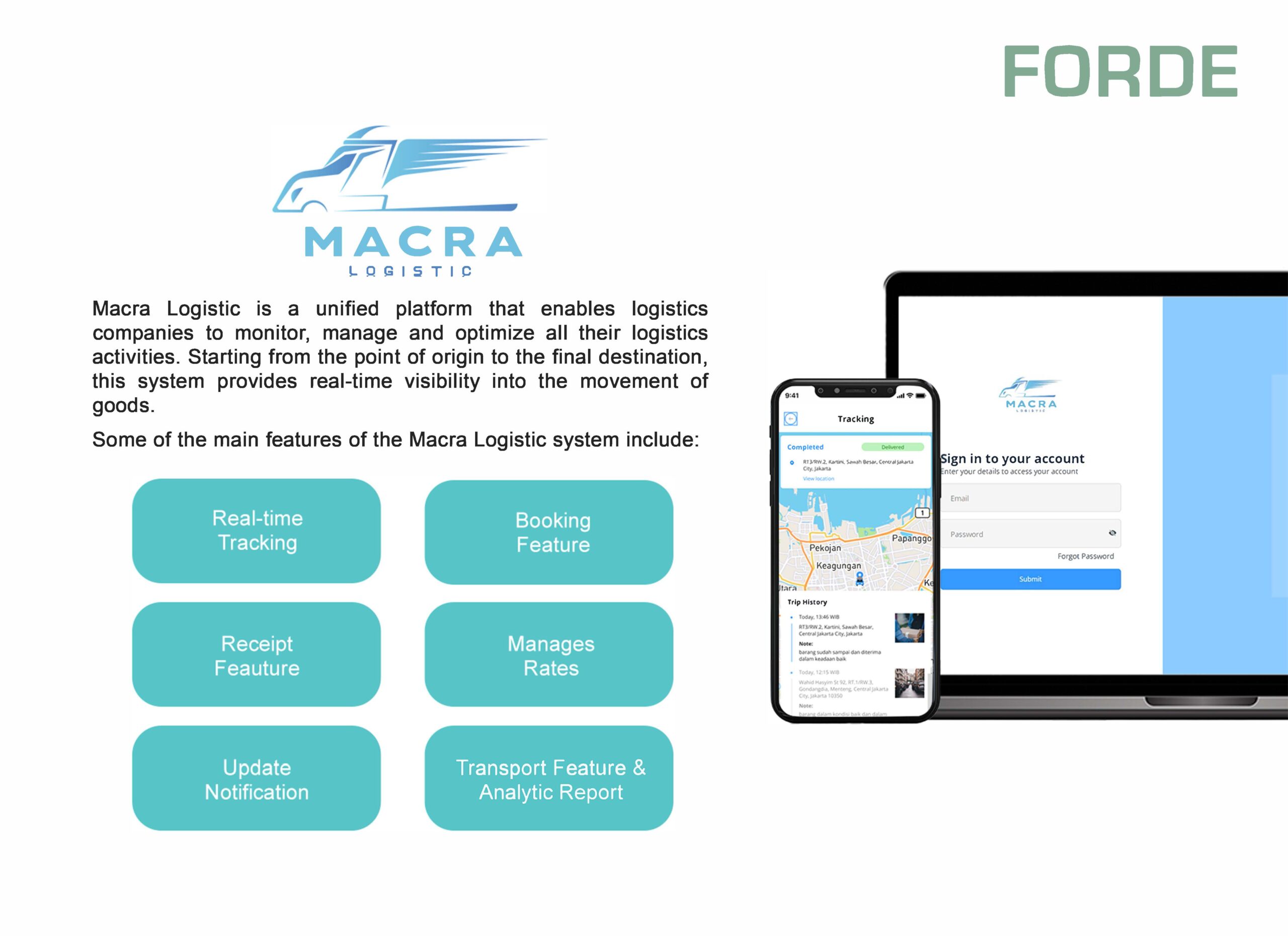 Logistics - Macra Indonesia